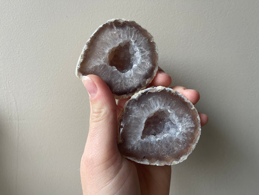 Agaat Geode paren extra kwaliteit