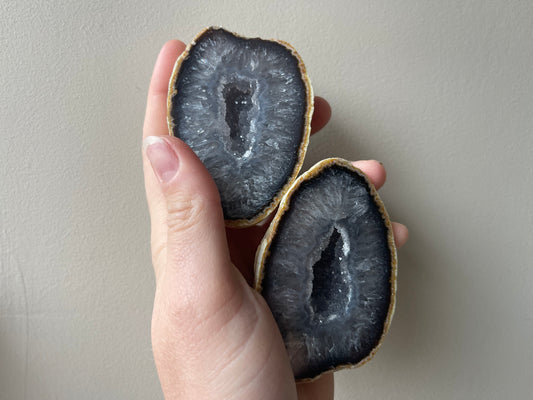 Agaat Geode paren extra kwaliteit