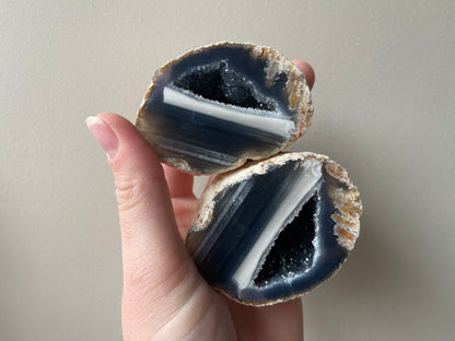 Agaat Geode paren extra kwaliteit