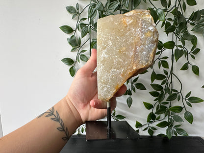 Druzy Agaat op standaard XL
