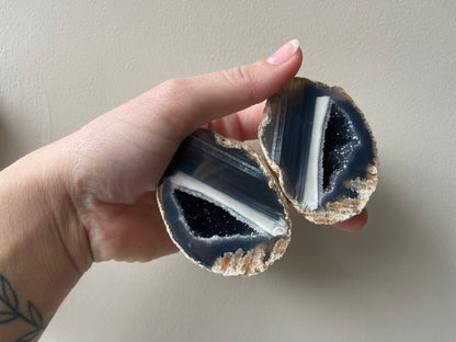 Agaat Geode paren extra kwaliteit