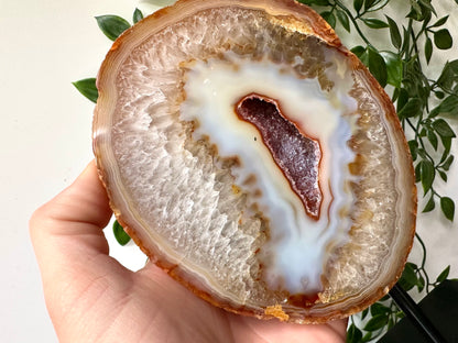 Druzy Agaat op standaard XL