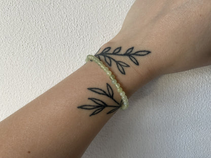 Jade Nefriet armband 4mm kralen