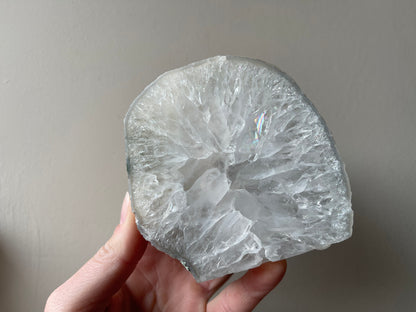 Waxinelichthouder van agaat