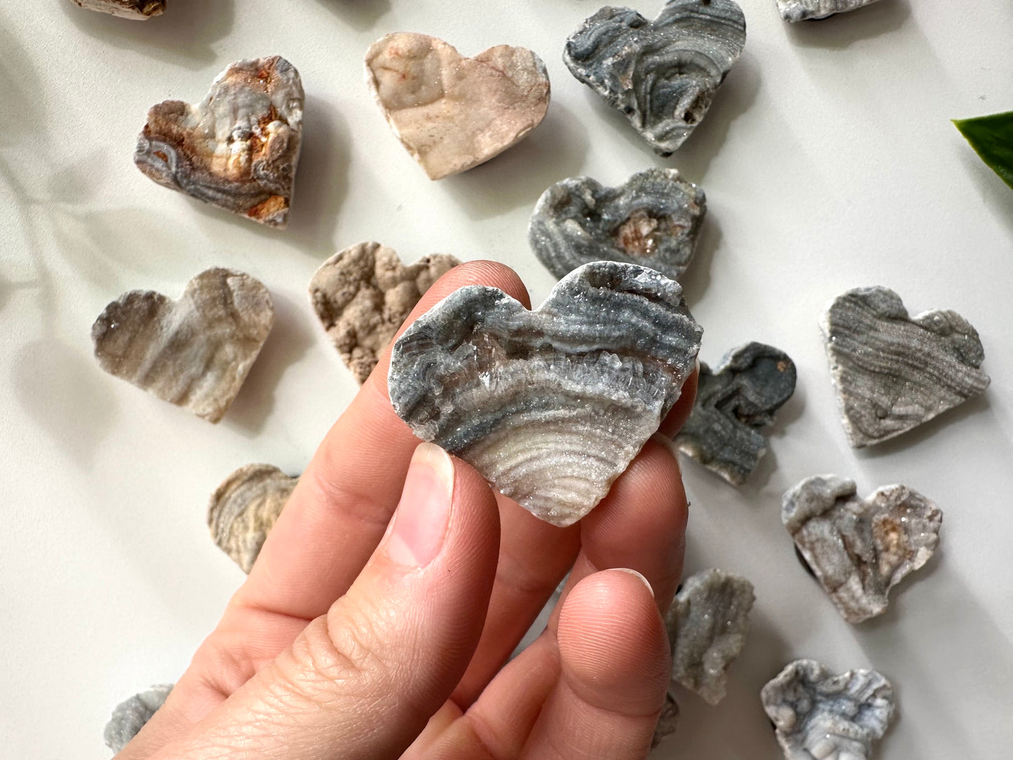 Chalcedoon magneet hartje