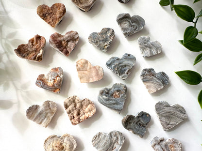 Chalcedoon magneet hartje